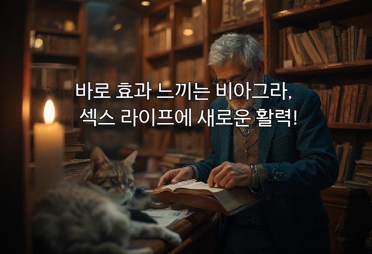 바로 효과 느끼는 비아그라, 섹스 라이프에 새로운 활력!