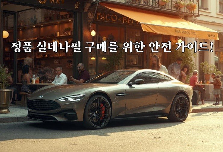 정품 실데나필 구매를 위한 안전 가이드!