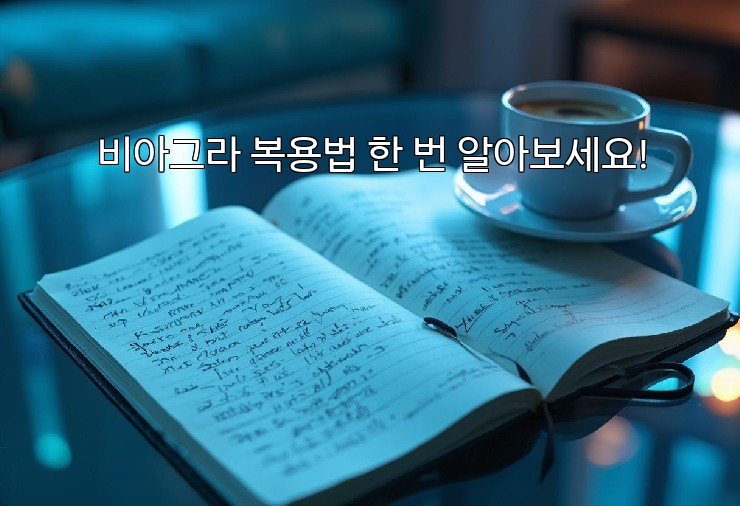비아그라 복용법 한 번 알아보세요!