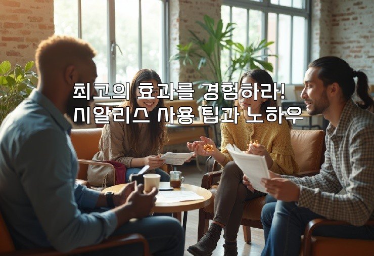 최고의 효과를 경험하라! 시알리스 사용 팁과 노하우