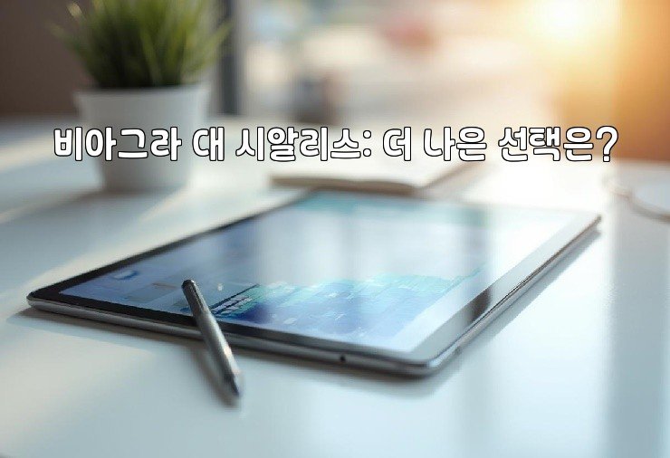비아그라 대 시알리스: 더 나은 선택은?
