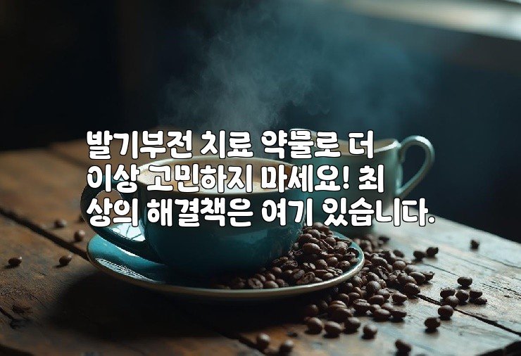발기부전 치료 약물로 더 이상 고민하지 마세요! 최상의 해결책은 여기 있습니다.