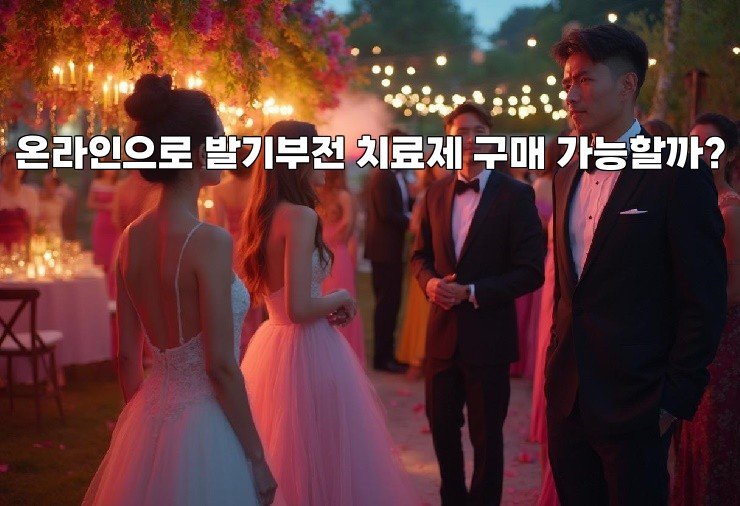 온라인으로 발기부전 치료제 구매 가능할까?